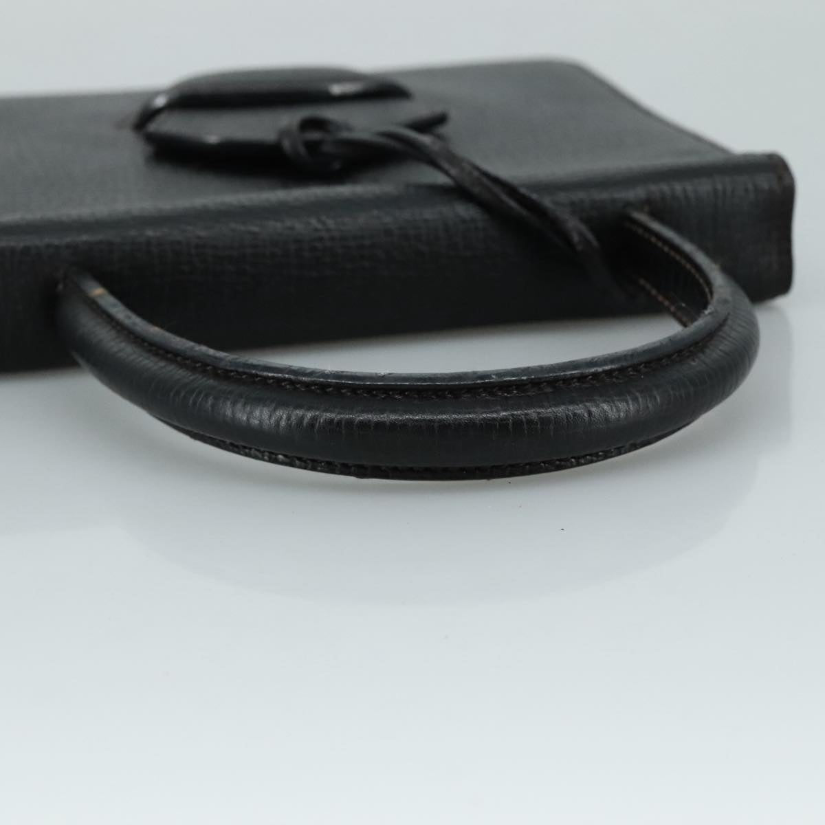 Loewe Barcelona Black Leather Handbag (Pre-Owned)