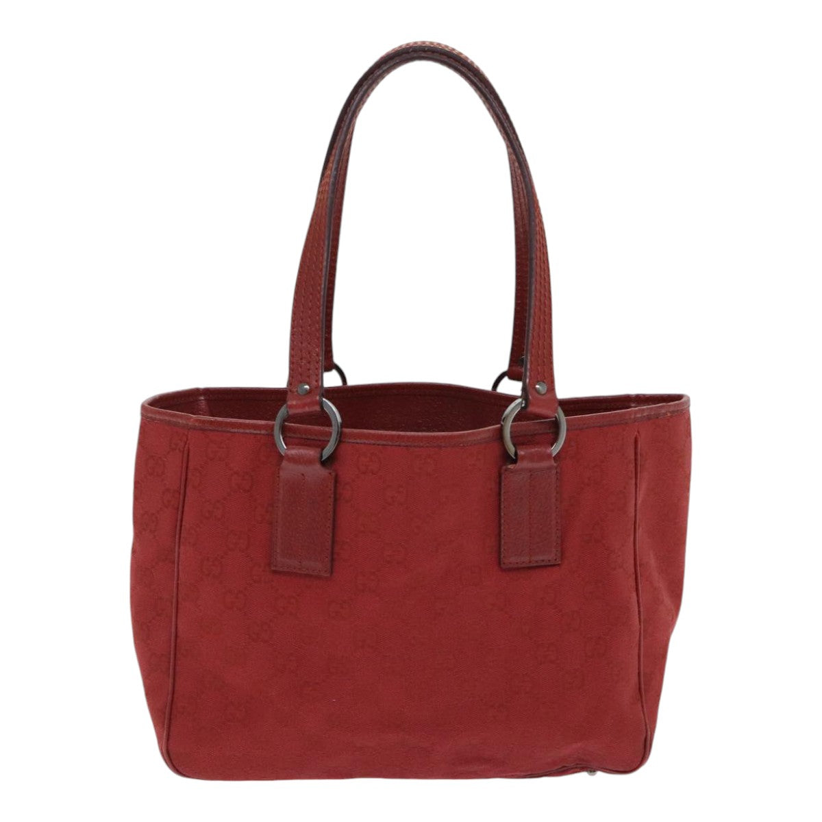 Gucci Mini C Red Canvas Tote Bag (Pre-Owned)
