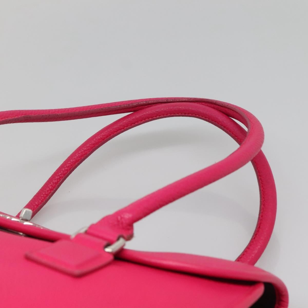 Loewe Alamo Leather Pink Leather Handbag (Pre-Owned)