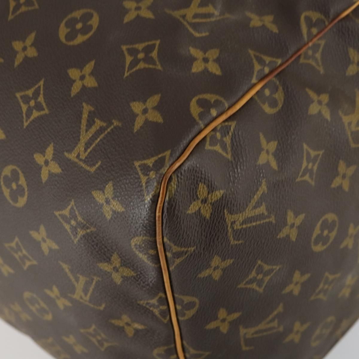 Louis Vuitton Keepall Monogram Canvas Brown Canvas Travel Bag Bag (Pre-Owned)