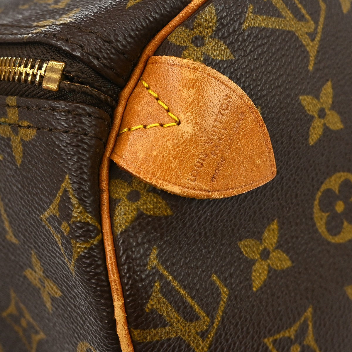 Louis Vuitton Speedy Monogram Canvas Brown Canvas Handbag (Pre-Owned)