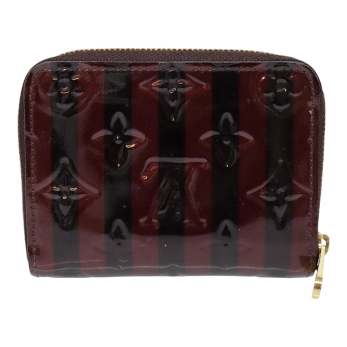 Louis Vuitton Zippy Coin Purse Burgundy Patent Leather Wallet  (Pre-Owned)
