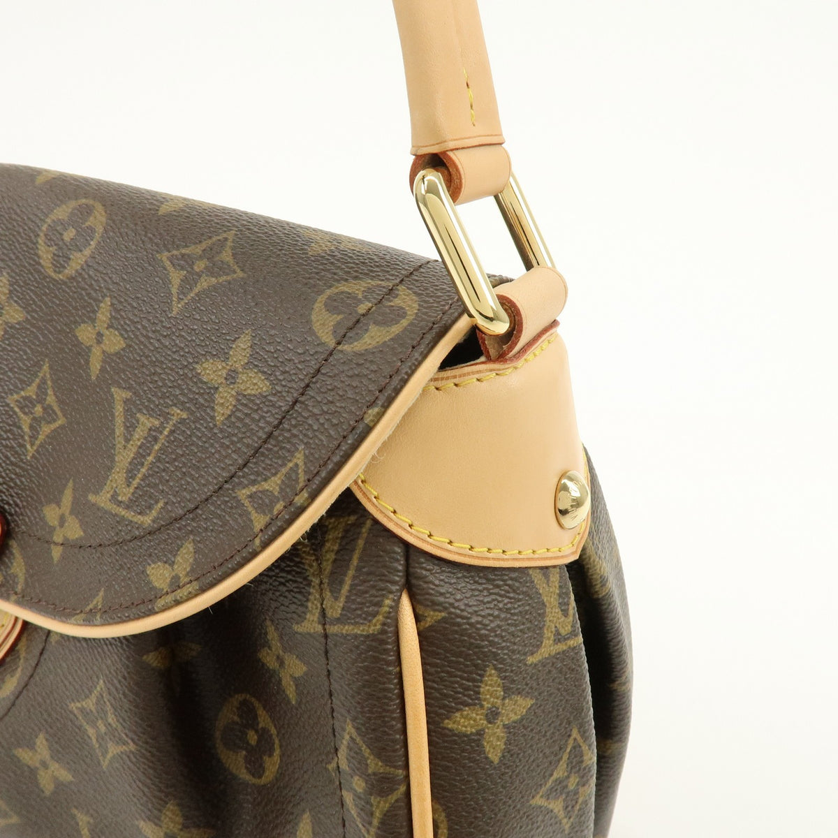 Louis Vuitton Beverly Monogram Canvas Brown Canvas Handbag (Pre-Owned)