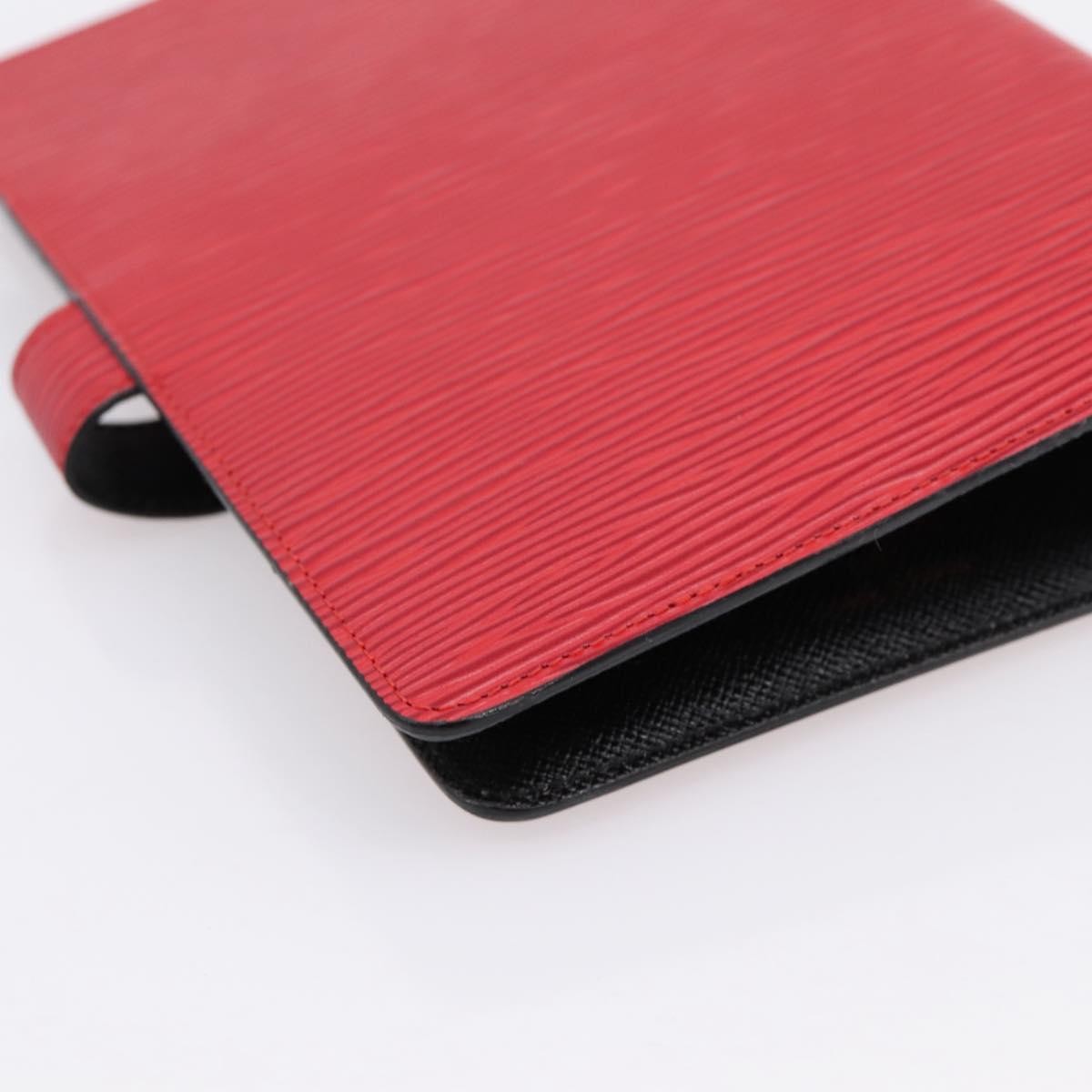 Louis Vuitton Agenda Cover Epi Red Leather Clutche & Pouche Bag (Pre-Owned)