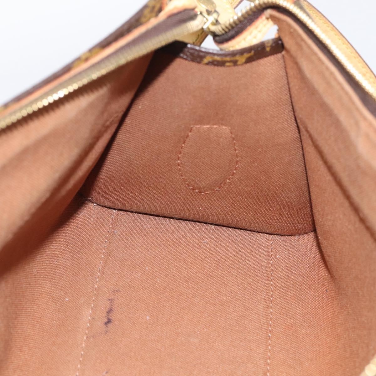Louis Vuitton Popincourt Monogram Canvas Brown Canvas Shoulder Bag Bag (Pre-Owned)