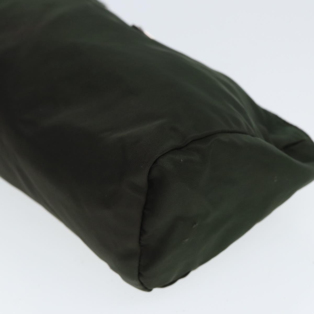 Prada Khaki Synthetic Clutch Bag (Pre-Owned)