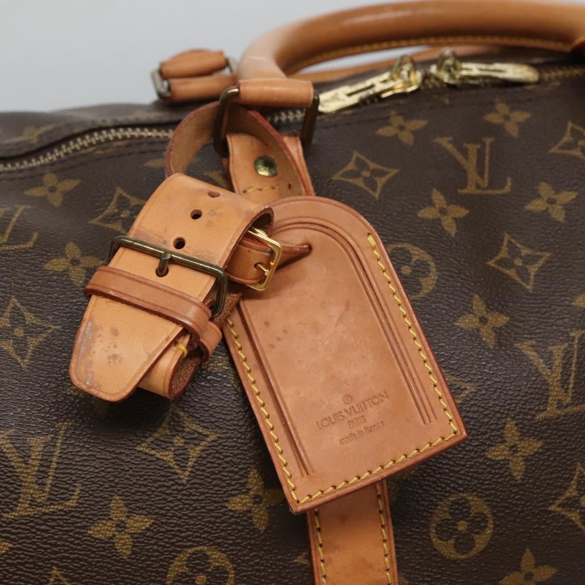 Louis Vuitton Keepall 60 Brown Canvas Travel Bag (Pre-Owned)