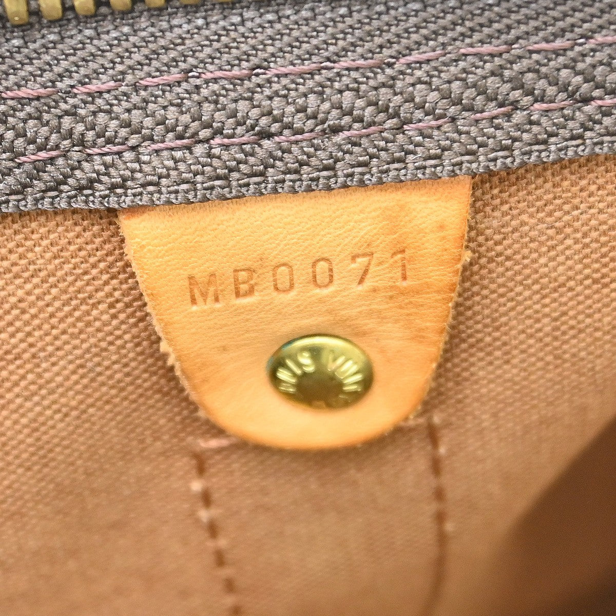 Louis Vuitton Keepall Bandouliere Monogram Canvas Brown Canvas Travel Bag Bag (Pre-Owned)
