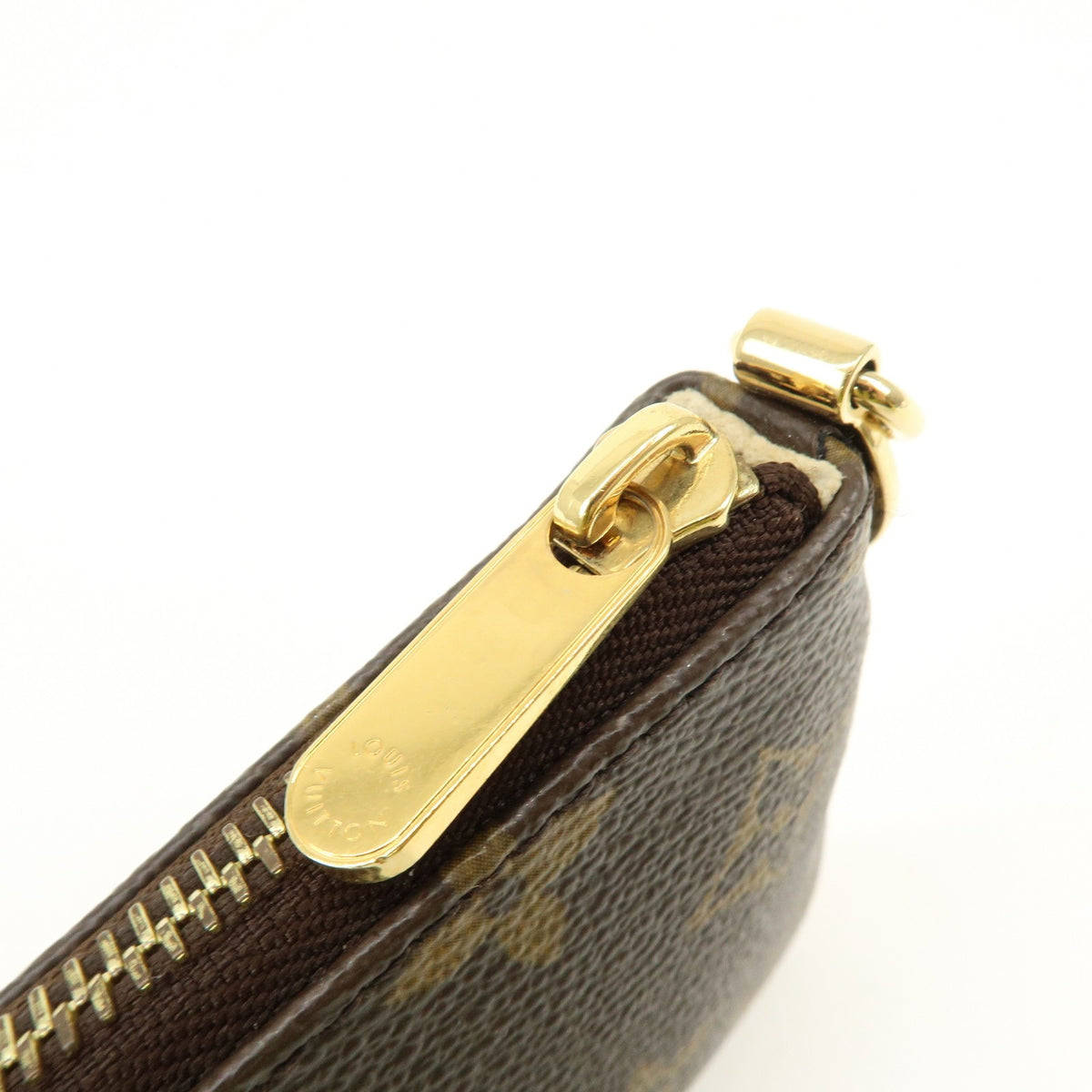 Louis Vuitton Milla Pochette Monogram Canvas Brown Canvas Clutche & Pouche Bag (Pre-Owned)