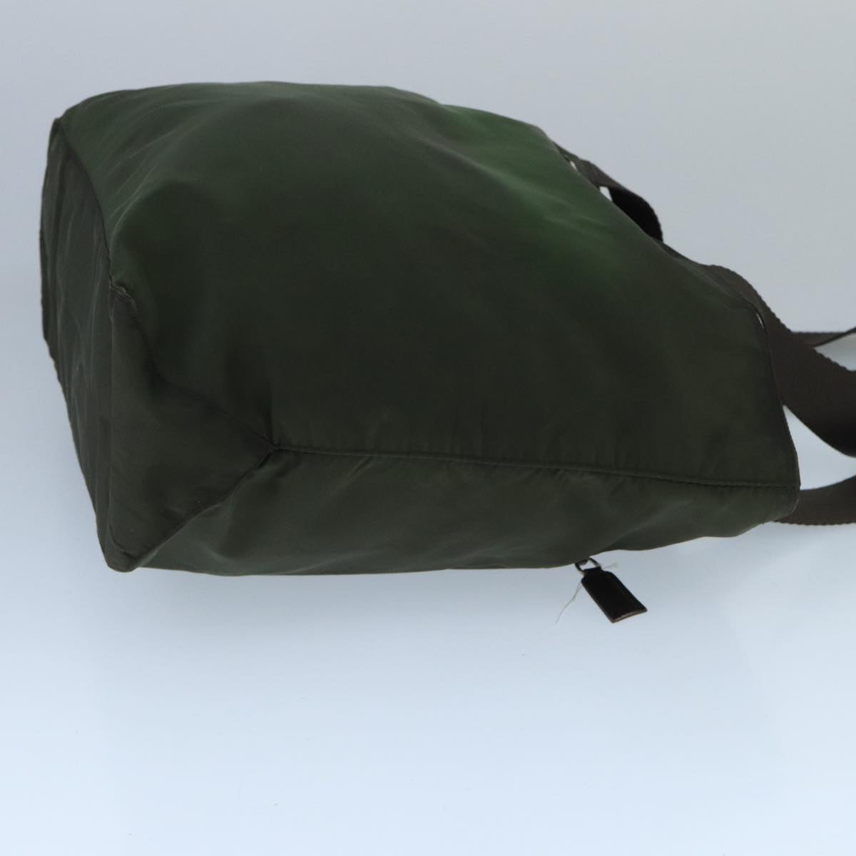 Prada Re-Nylon Khaki Synthetic Tote Bag (Pre-Owned)