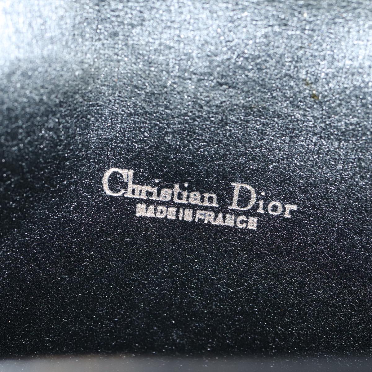 Dior Trotter Black Canvas Shoulder Bag (Pre-Owned)