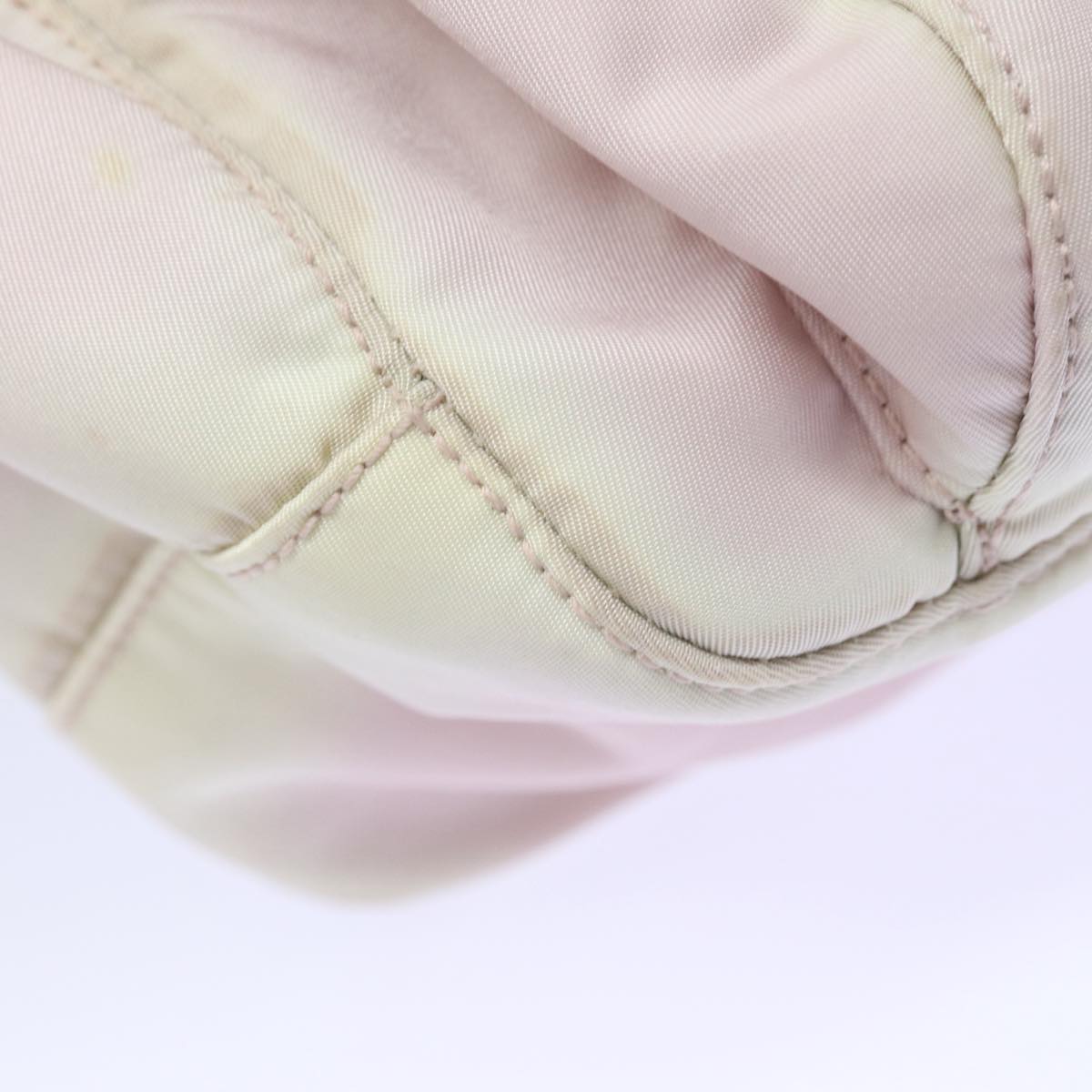 Prada Tessuto Pink Synthetic Shoulder Bag (Pre-Owned)