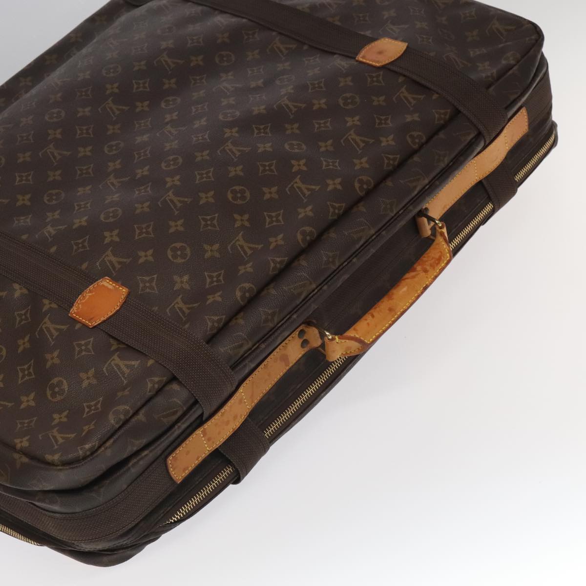 Louis Vuitton Satellite Brown Canvas Travel Bag (Pre-Owned)