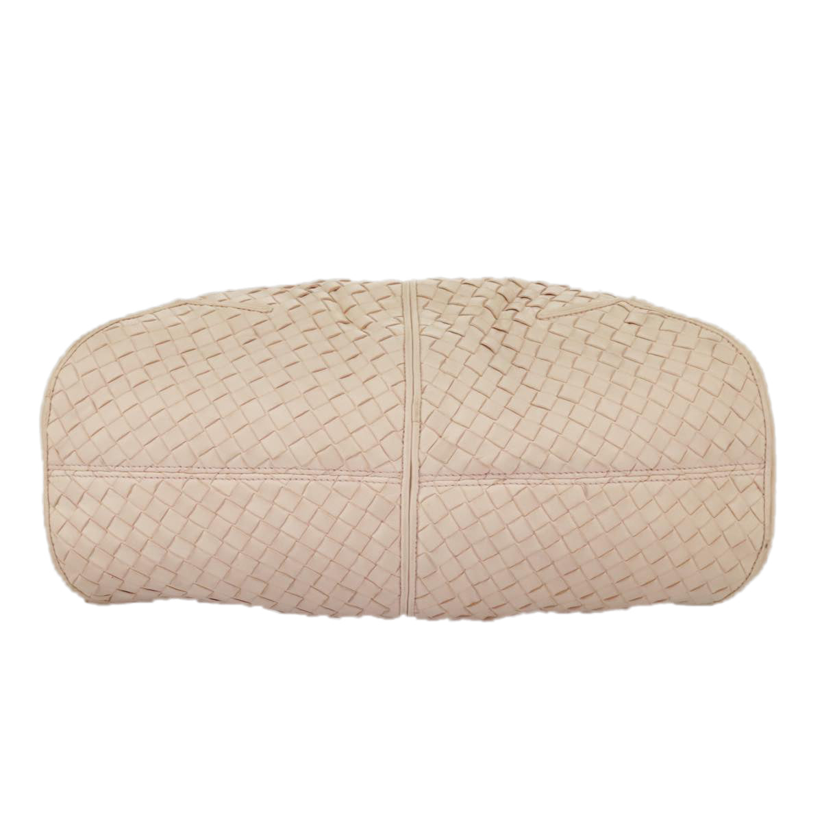 Bottega Veneta Intrecciato Pink Leather Shoulder Bag (Pre-Owned)