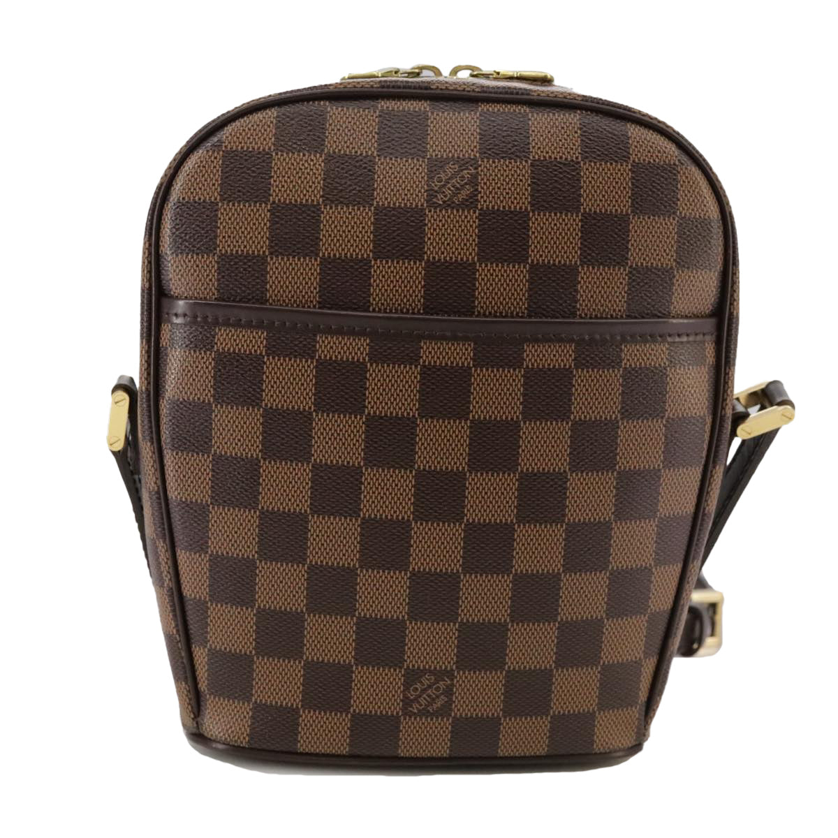 Louis Vuitton Ipanema Brown Canvas Shoulder Bag (Pre-Owned)