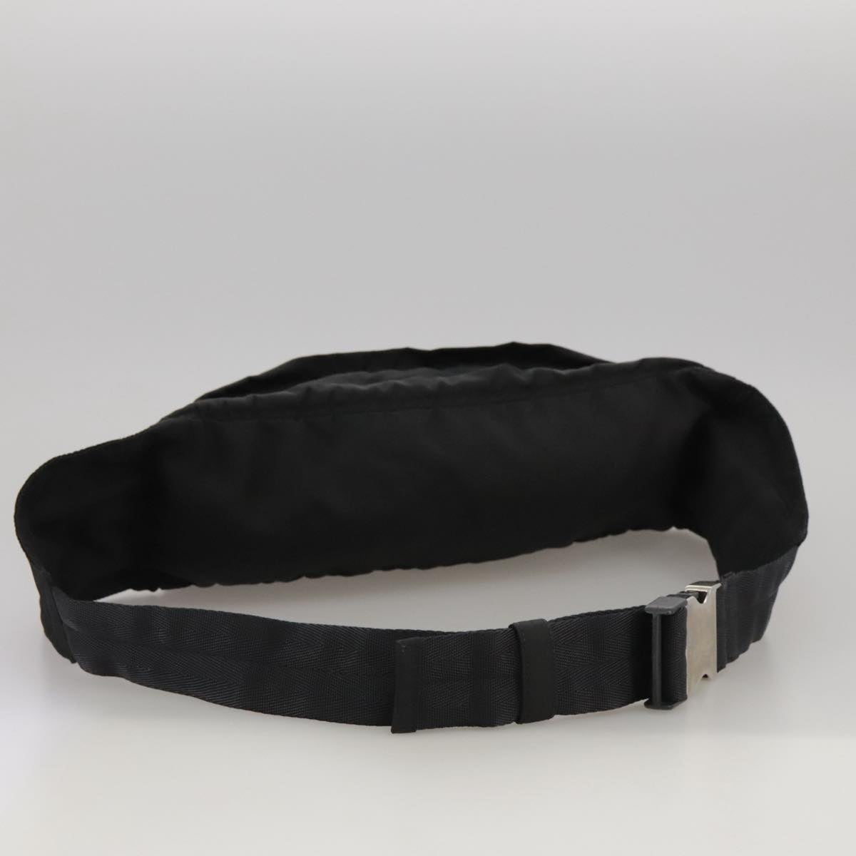 Prada Tessuto Black Synthetic Shoulder Bag (Pre-Owned)