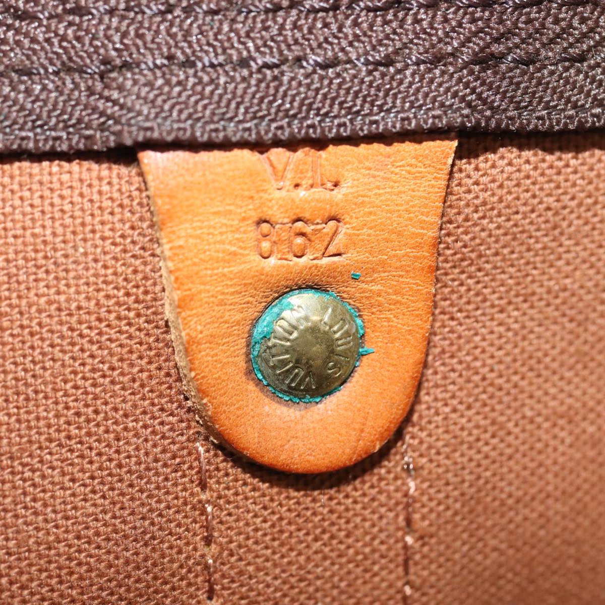 Louis Vuitton Keepall 60 Brown Canvas Travel Bag (Pre-Owned)