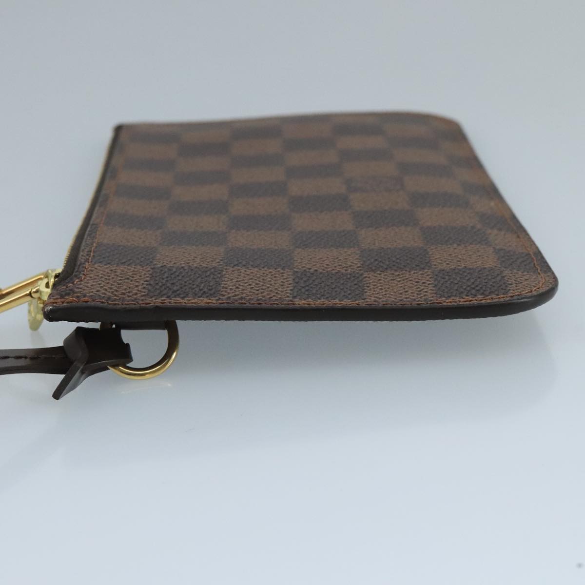 Louis Vuitton Pochette Clés Brown Canvas Wallet  (Pre-Owned)