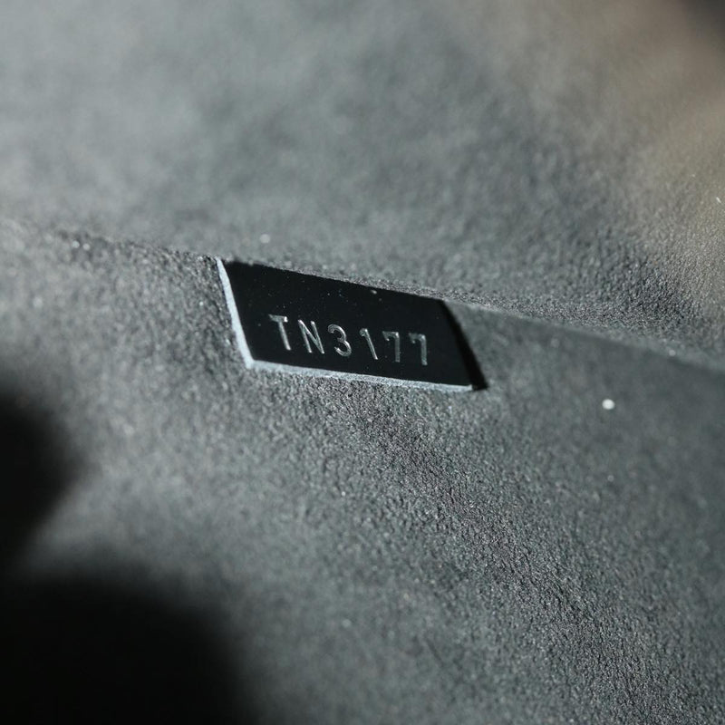 Louis Vuitton Pochette Pratt Grey Leather Handbag (Pre-Owned)