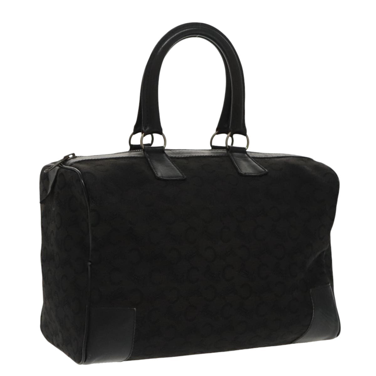 Céline C Black Canvas Travel Bag (Pre-Owned)