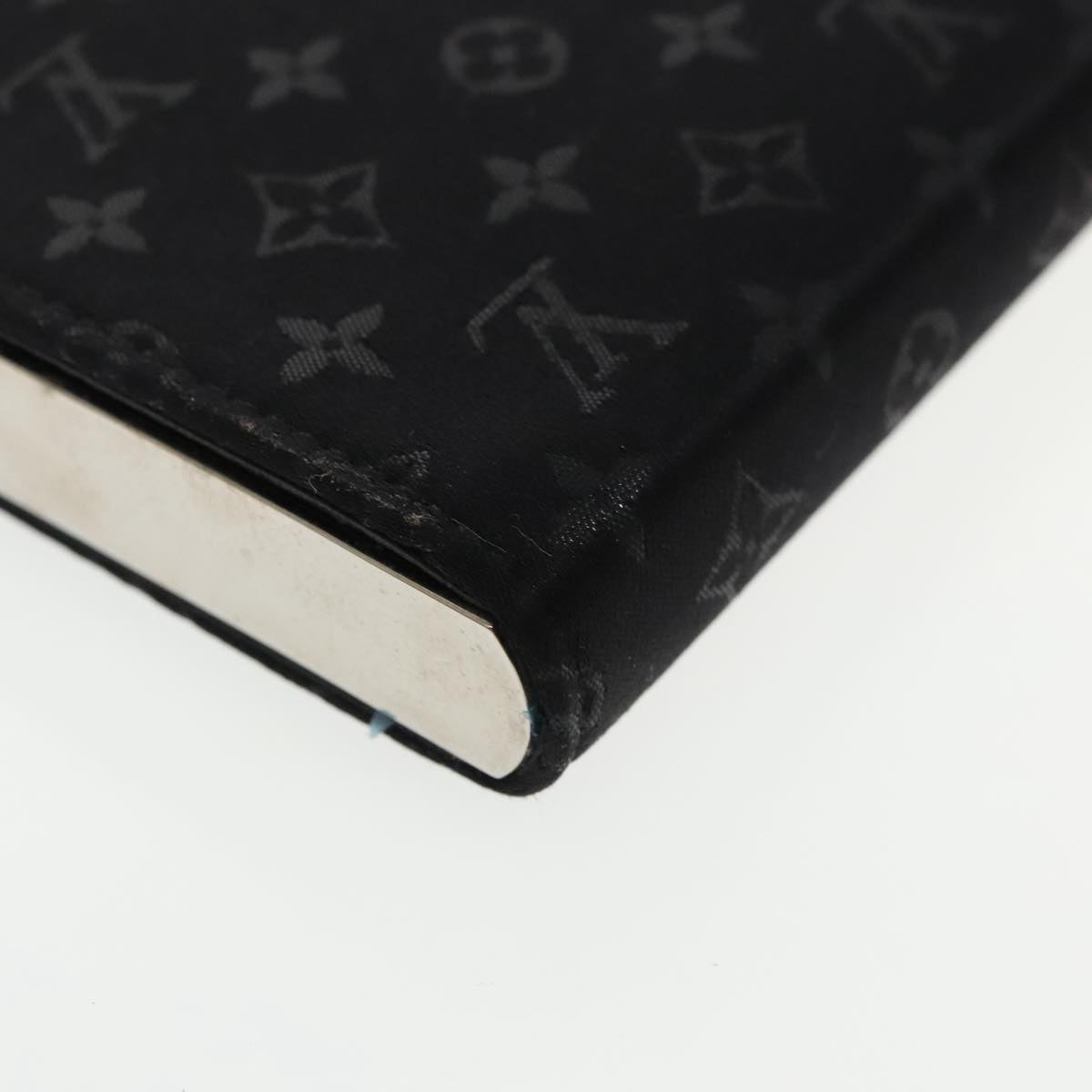 Louis Vuitton Ange Black Silk Handbag (Pre-Owned)