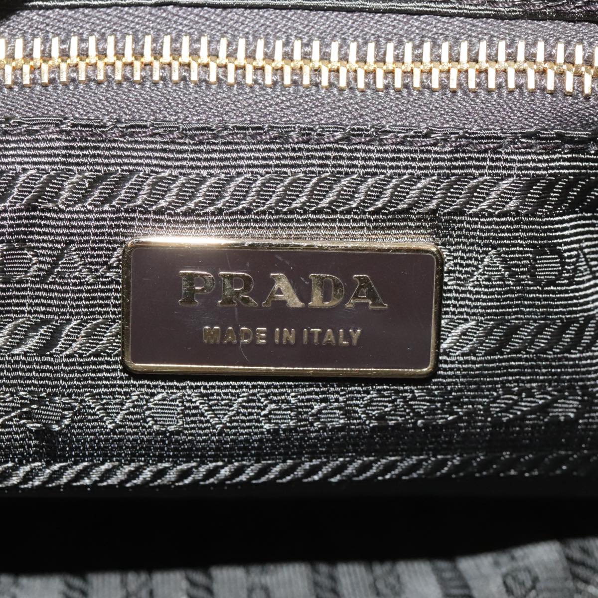 Prada Brown Leather Shoulder Bag (Pre-Owned)