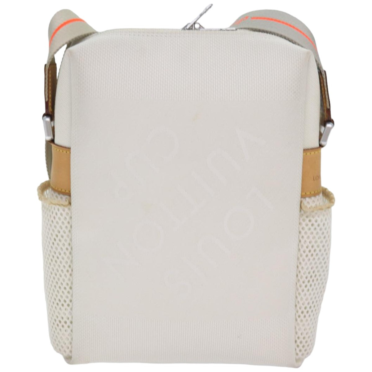 Louis Vuitton Weathery White Canvas Shoulder Bag (Pre-Owned)