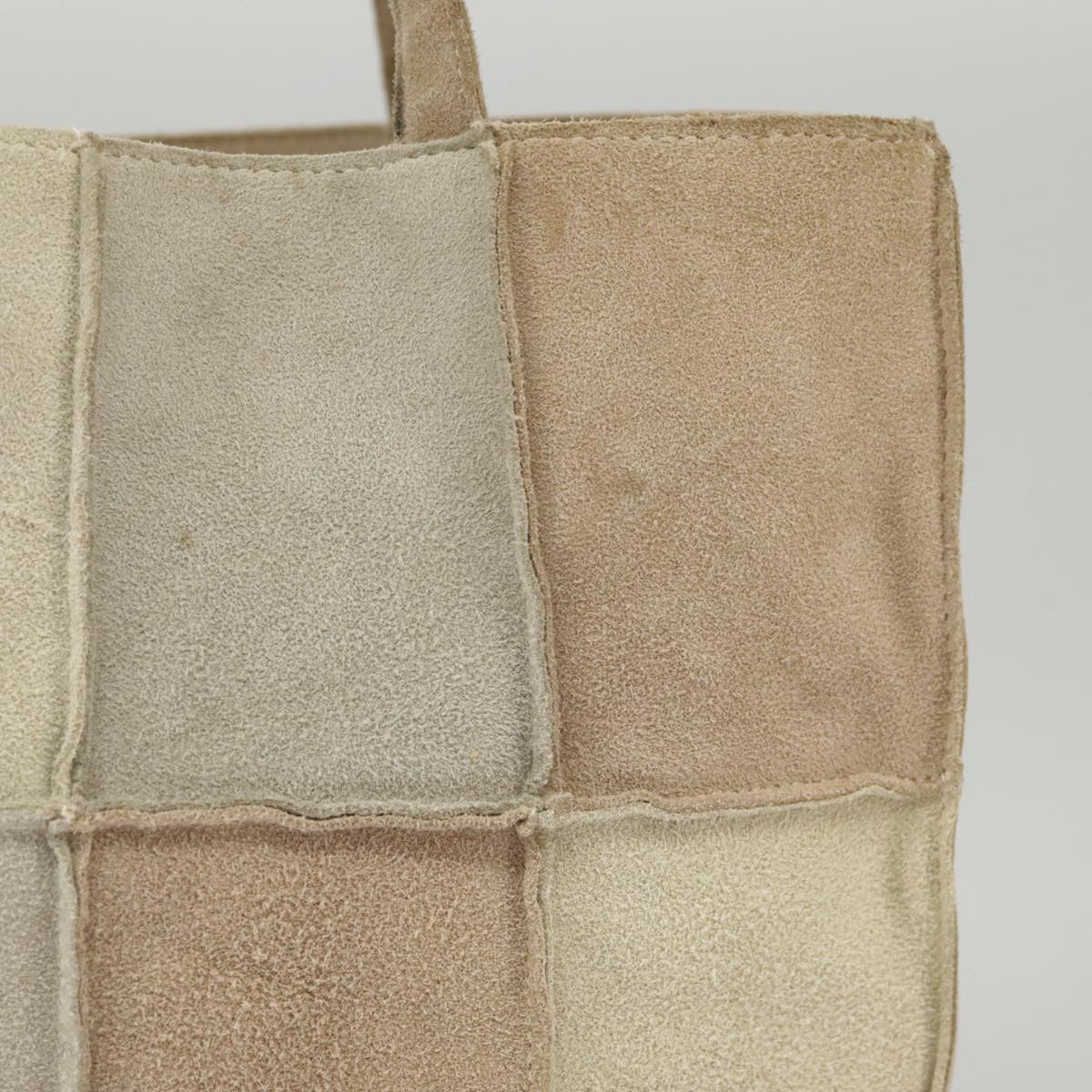Chanel Beige Suede Tote Bag (Pre-Owned)