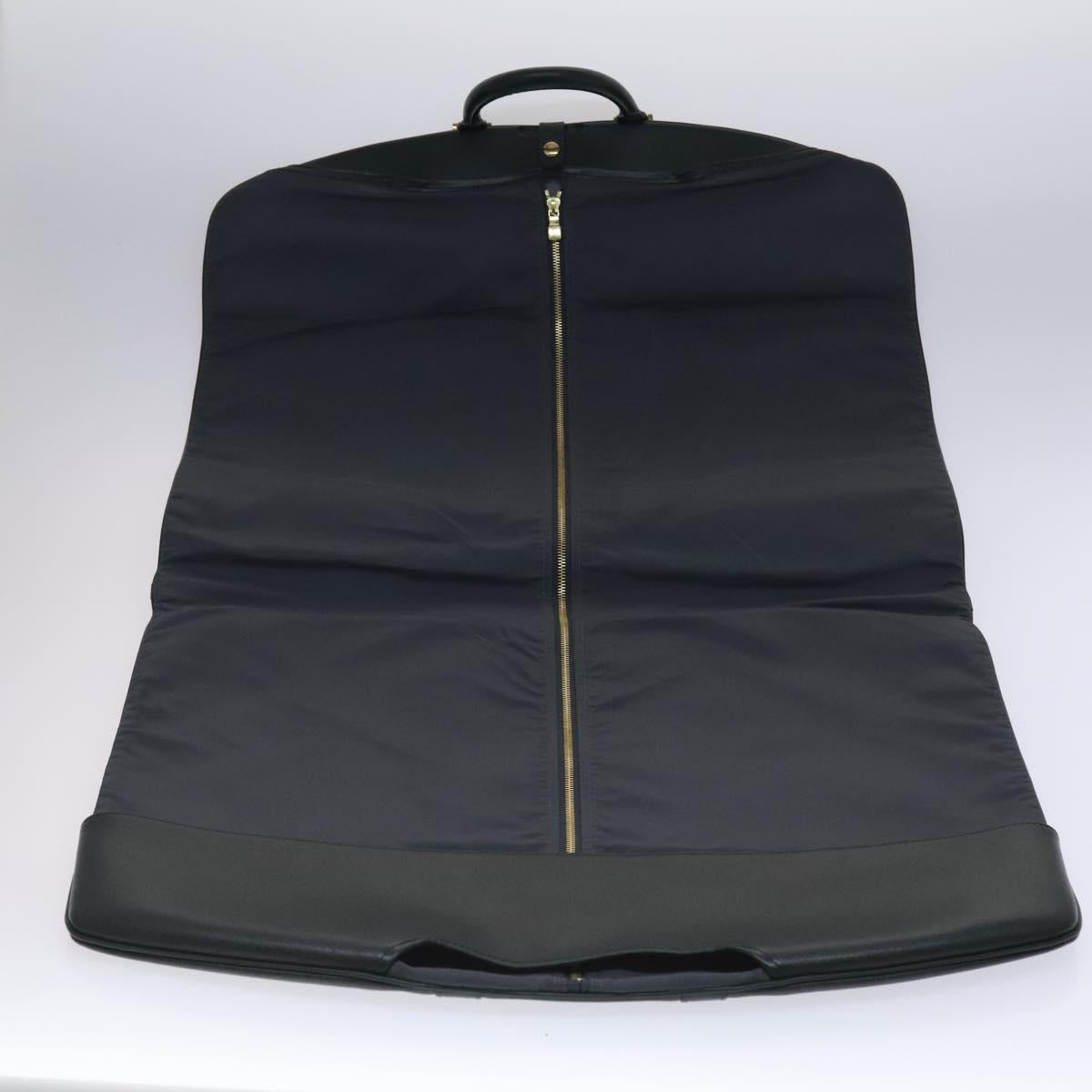 Louis Vuitton Garment Black Leather Travel Bag (Pre-Owned)