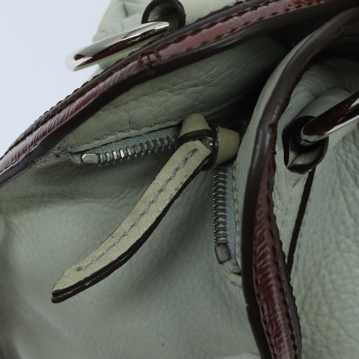 Céline Bittersweet White Leather Shoulder Bag (Pre-Owned)