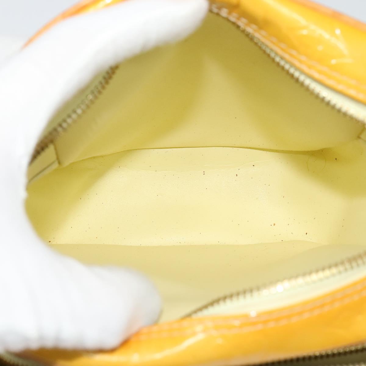 Louis Vuitton Wooster Yellow Patent Leather Shoulder Bag (Pre-Owned)