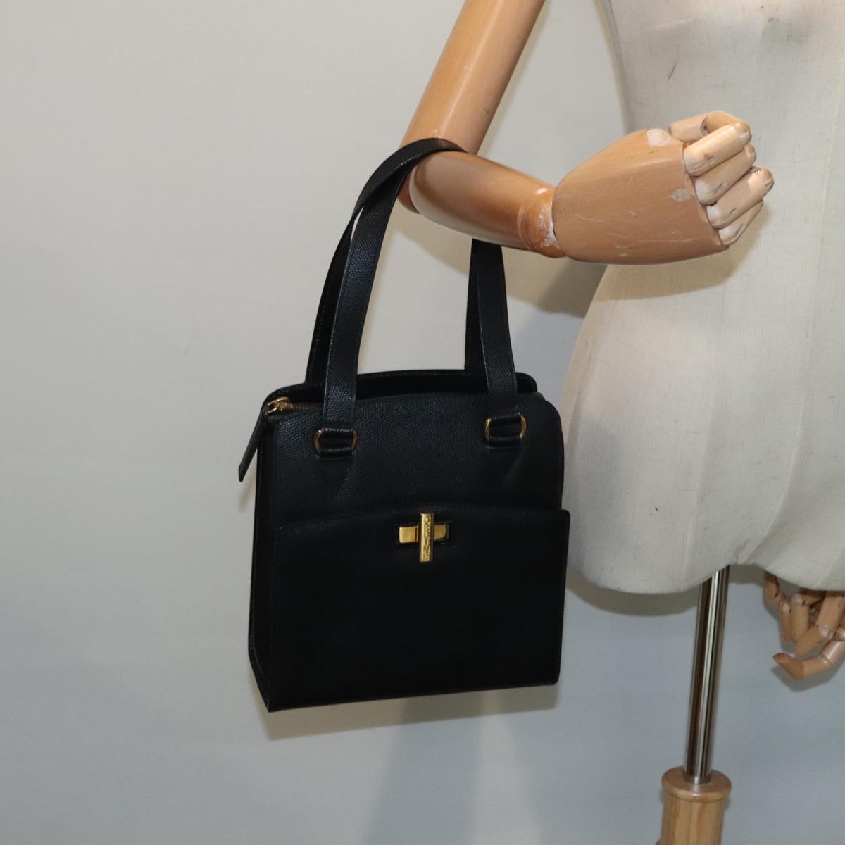 Céline Black Leather Handbag (Pre-Owned)
