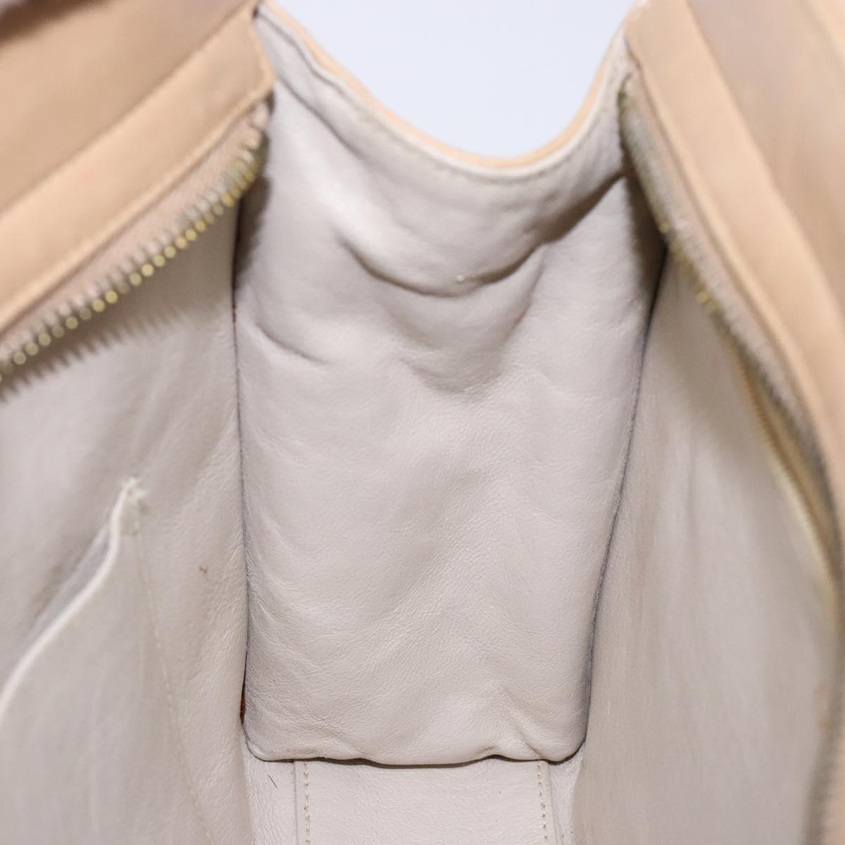 Chanel Camera Beige Leather Shoulder Bag (Pre-Owned)