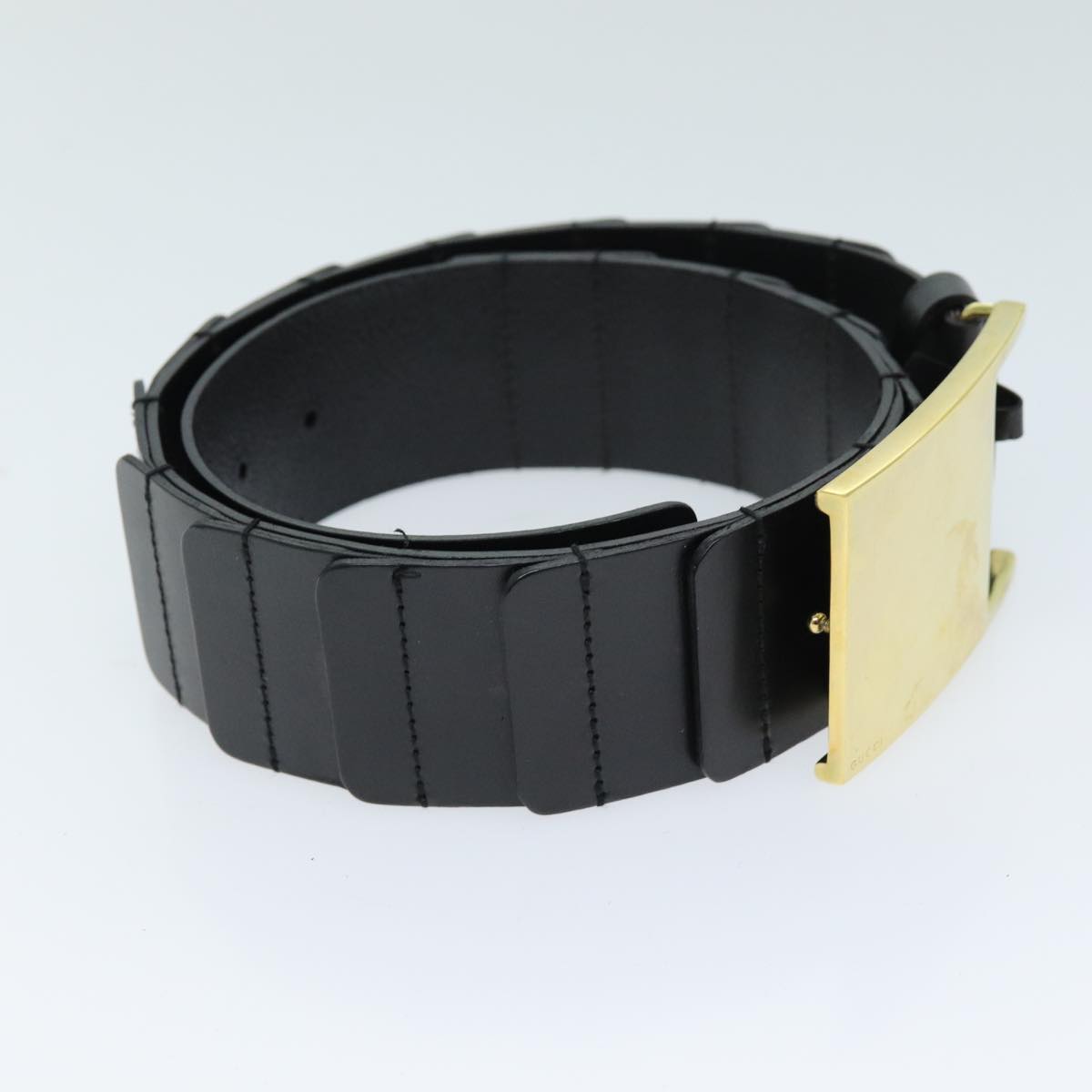 Gucci Black Leather Belt  (Pre-Owned)