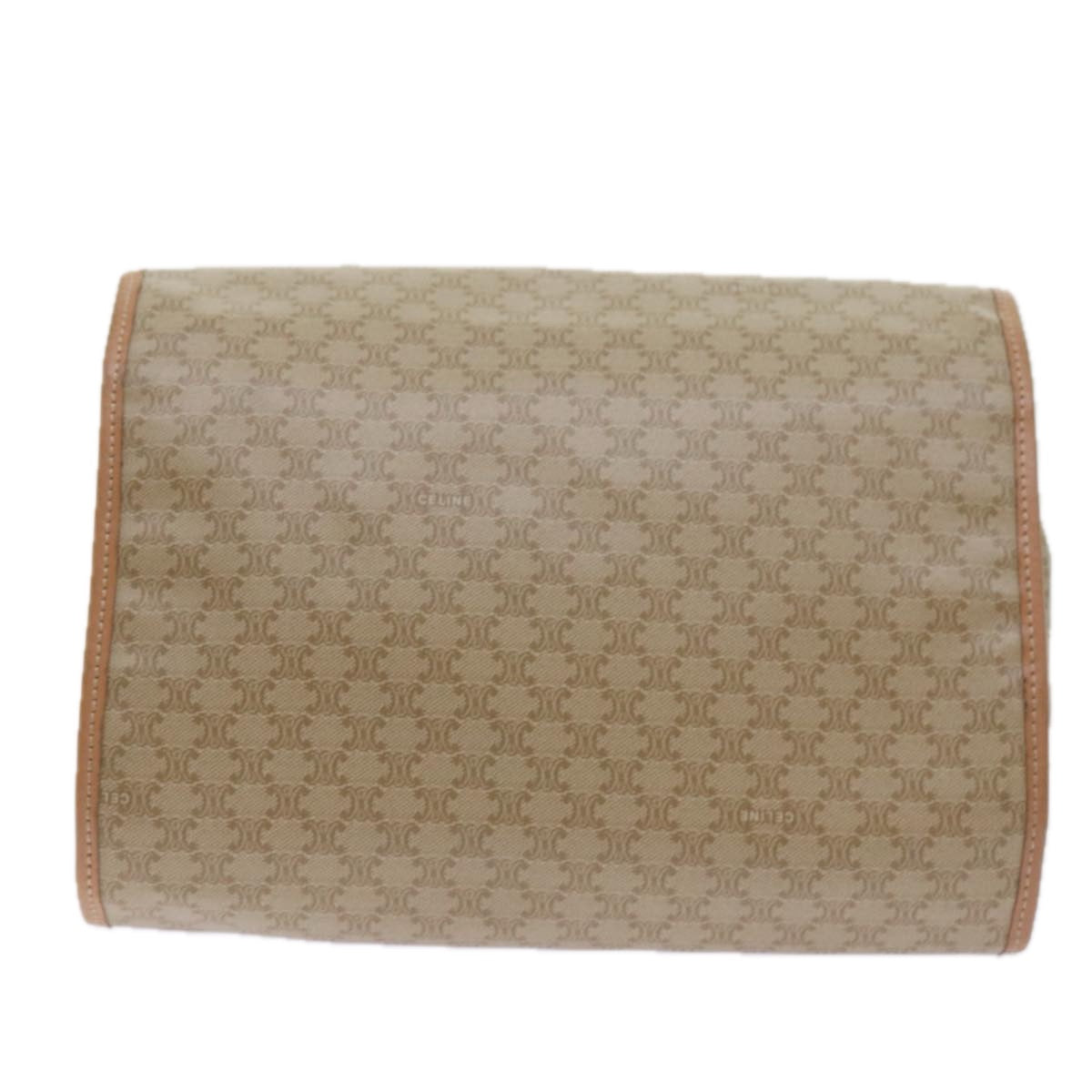 Céline Beige Canvas Clutch Bag (Pre-Owned)