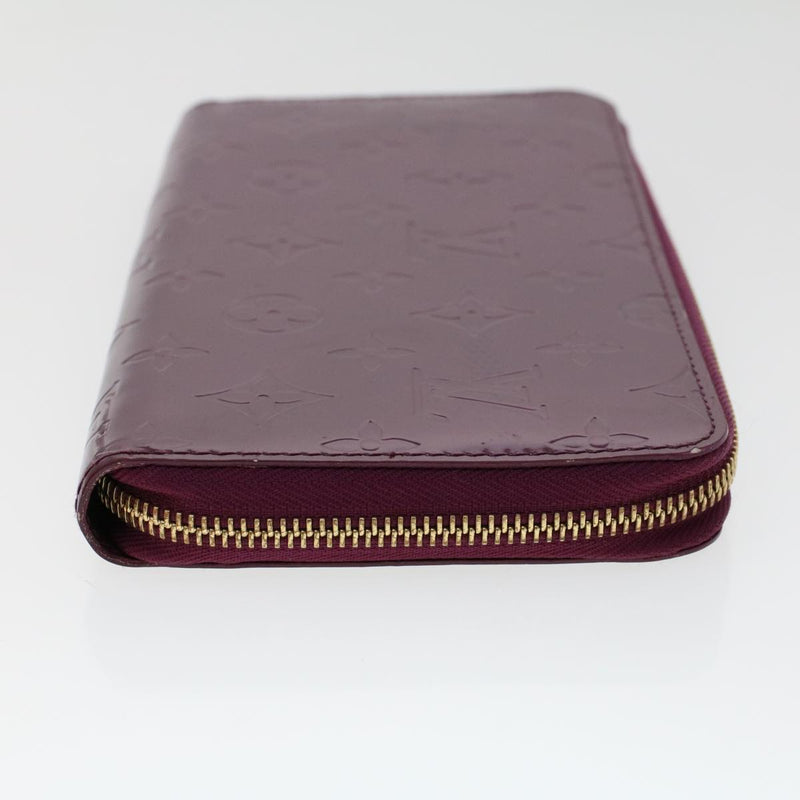 Louis Vuitton Portefeuille Zippy Purple Patent Leather Wallet  (Pre-Owned)