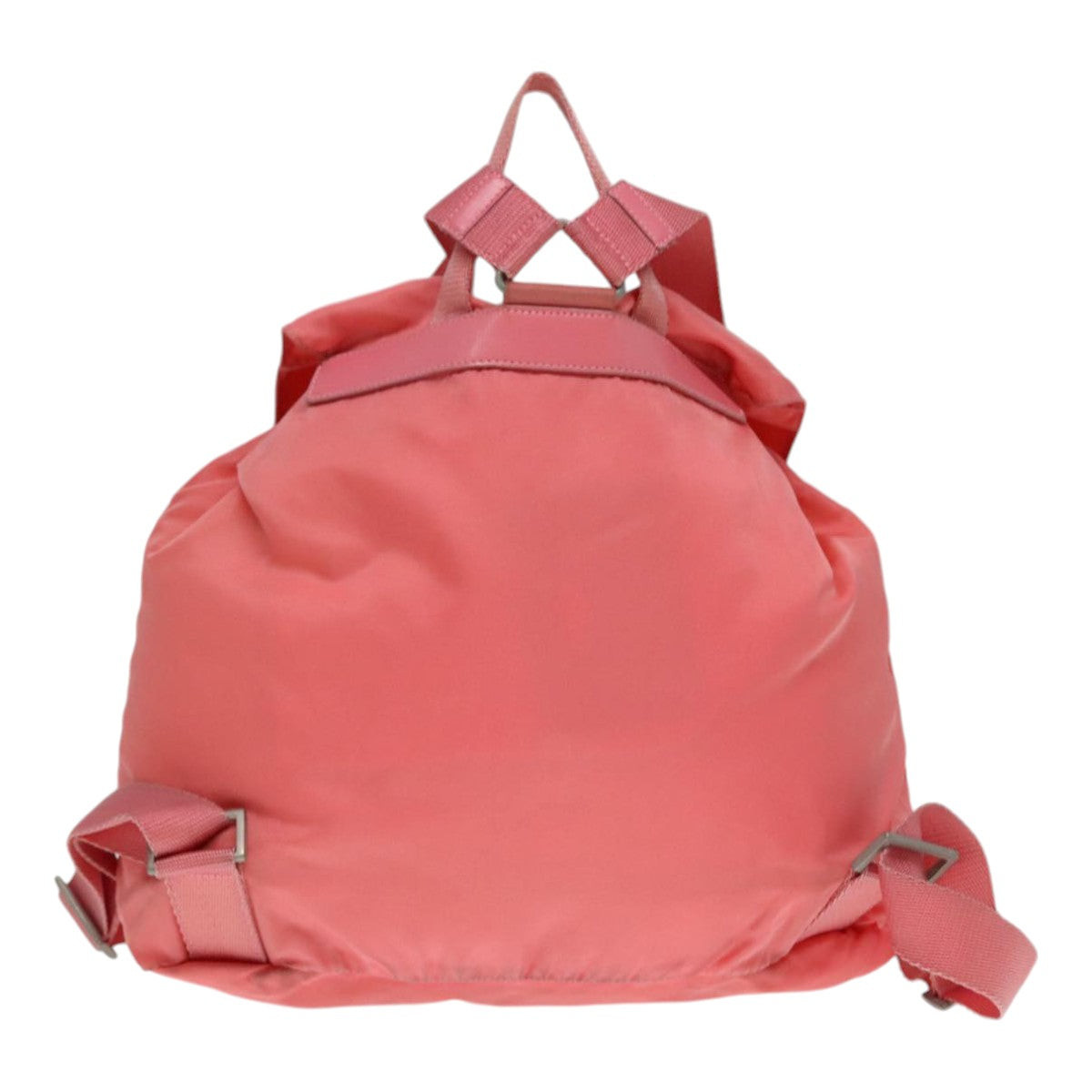 Prada Re-Nylon Pink Canvas Backpack Bag (Pre-Owned)