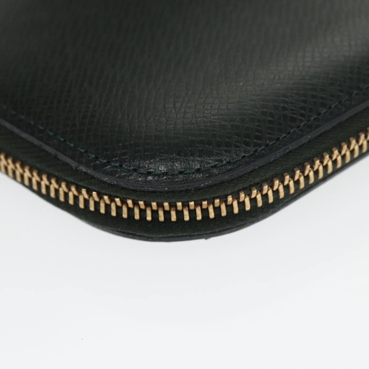 Louis Vuitton Atholl Green Leather Wallet  (Pre-Owned)