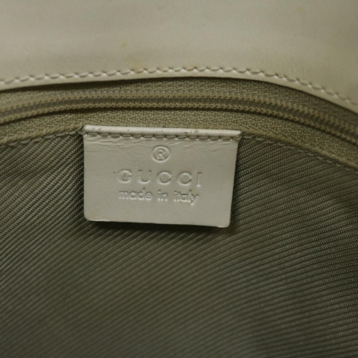 Gucci Gg Canvas Blue Canvas Handbag (Pre-Owned)