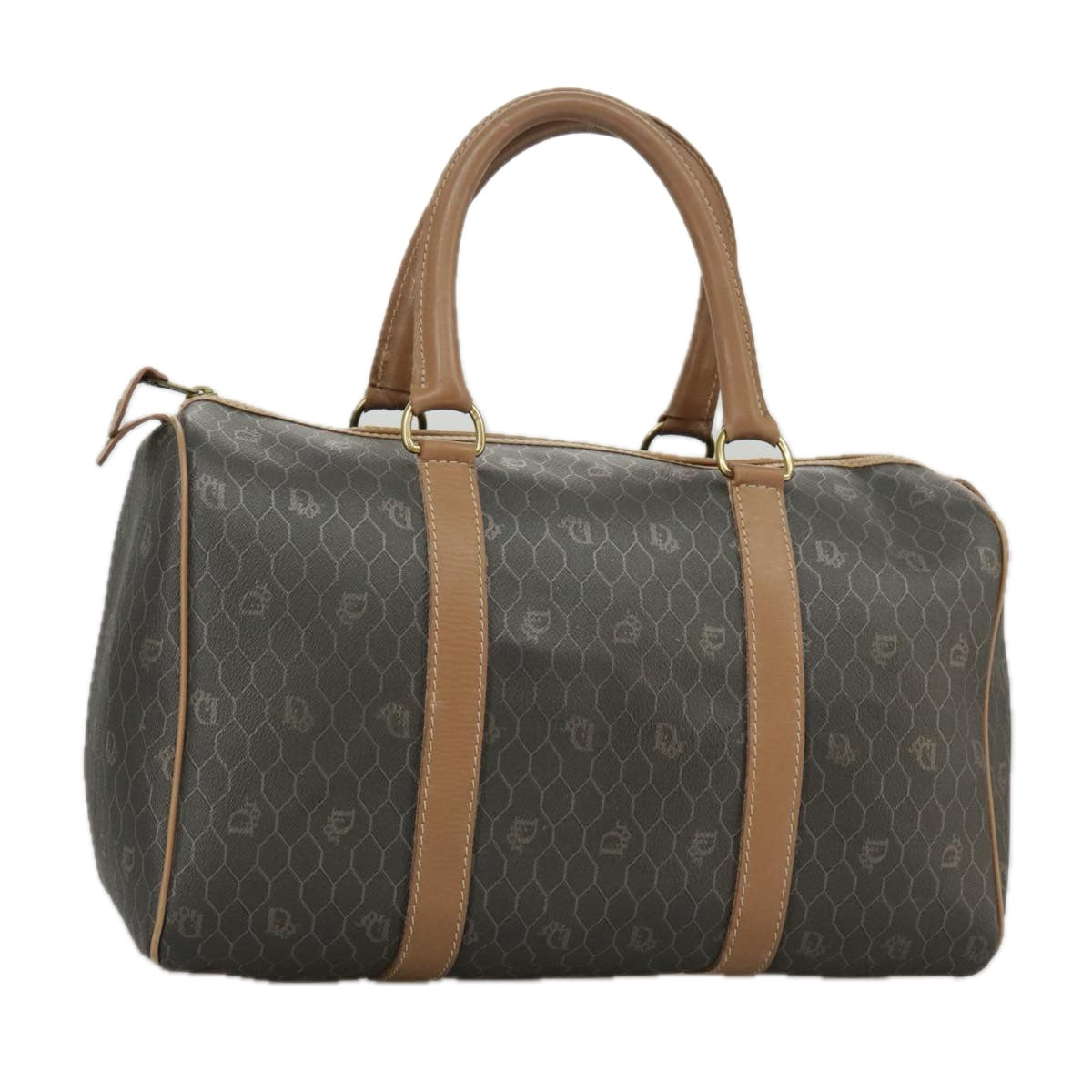 Dior Honeycomb Black Canvas Travel Bag (Pre-Owned)