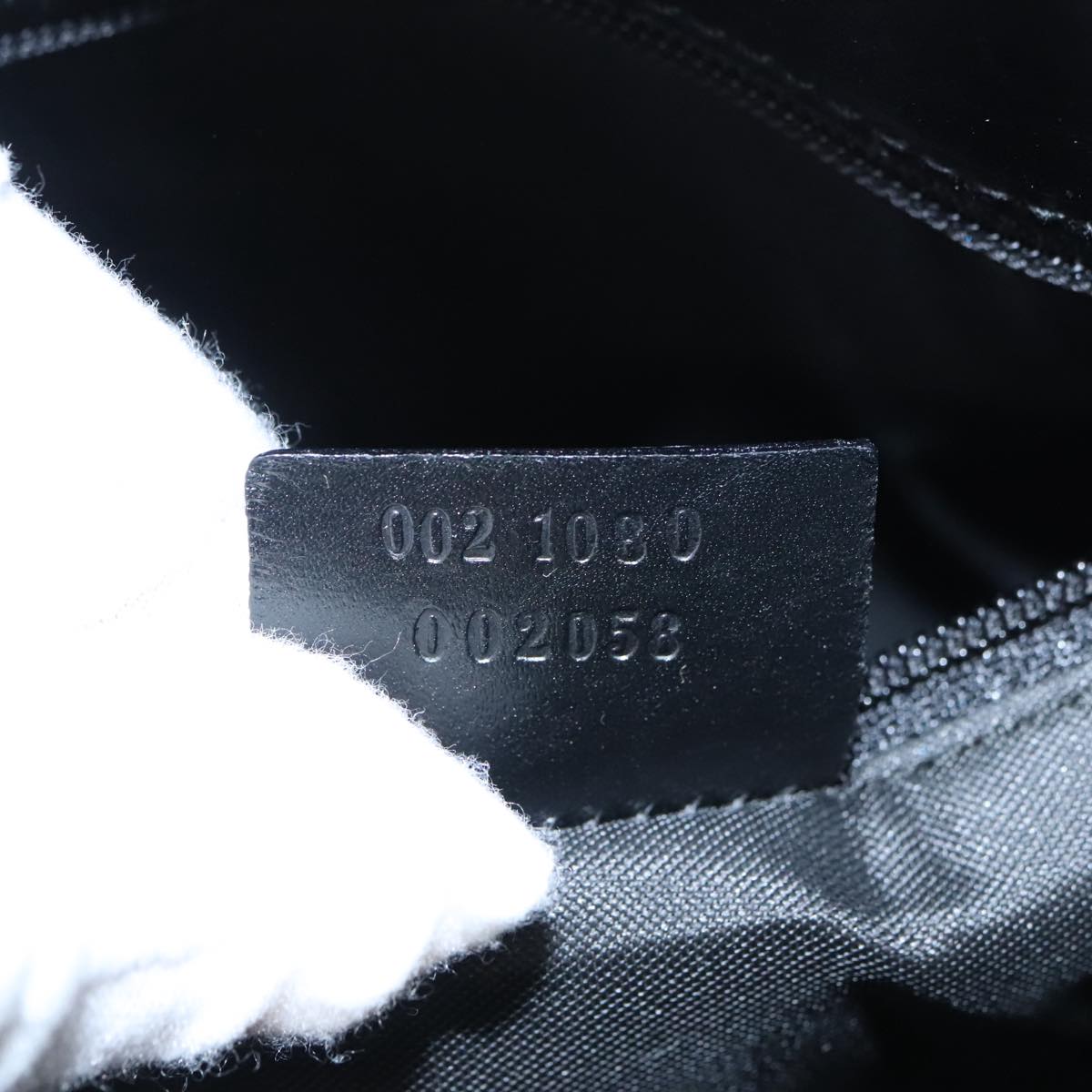 Gucci Black Canvas Handbag (Pre-Owned)