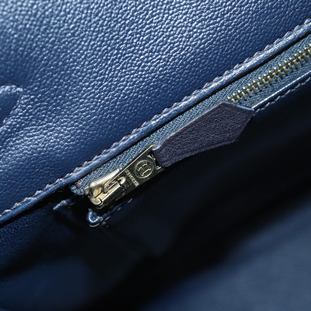 Hermès Birkin 35 Navy Leather Handbag (Pre-Owned)