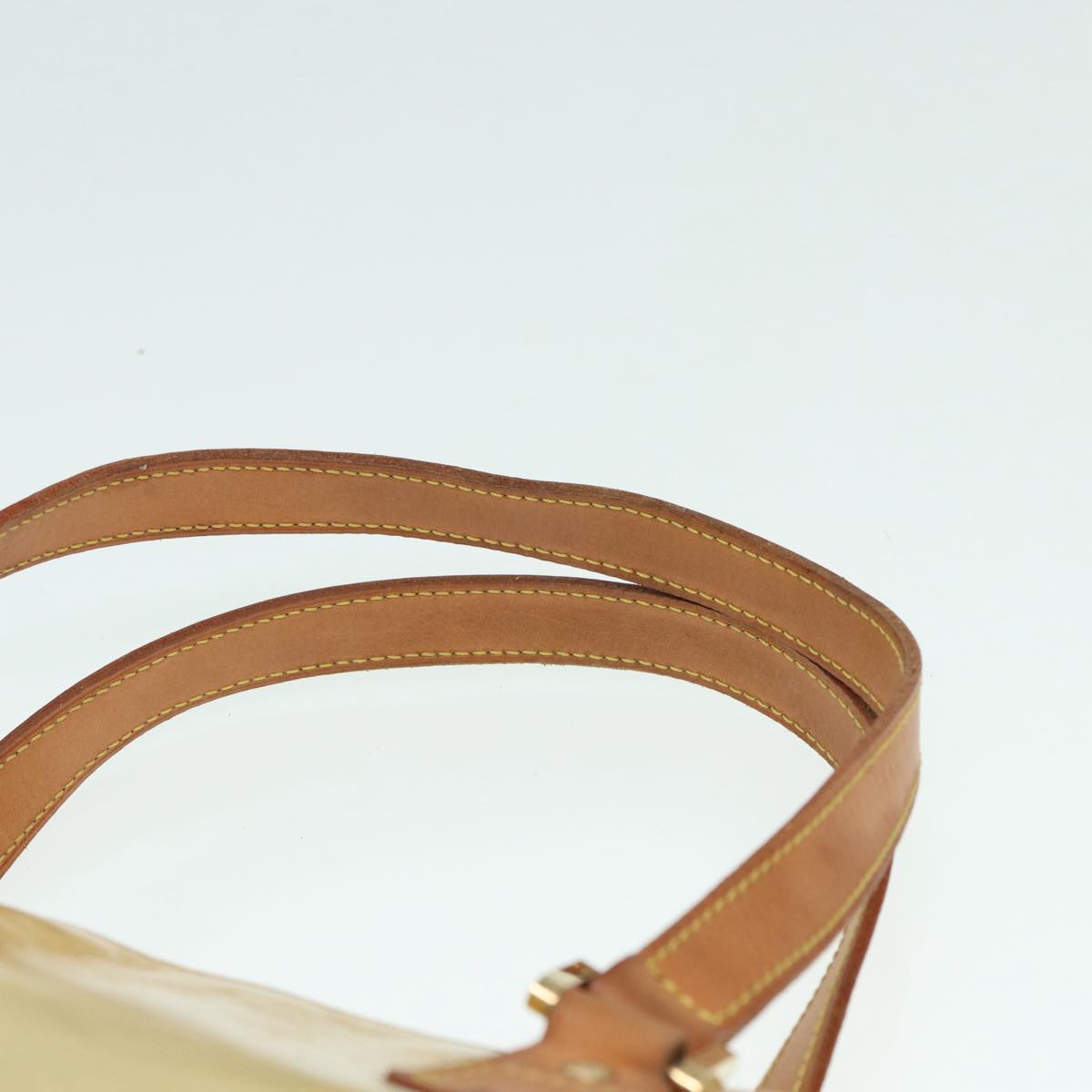 Louis Vuitton Houston Yellow Patent Leather Handbag (Pre-Owned)