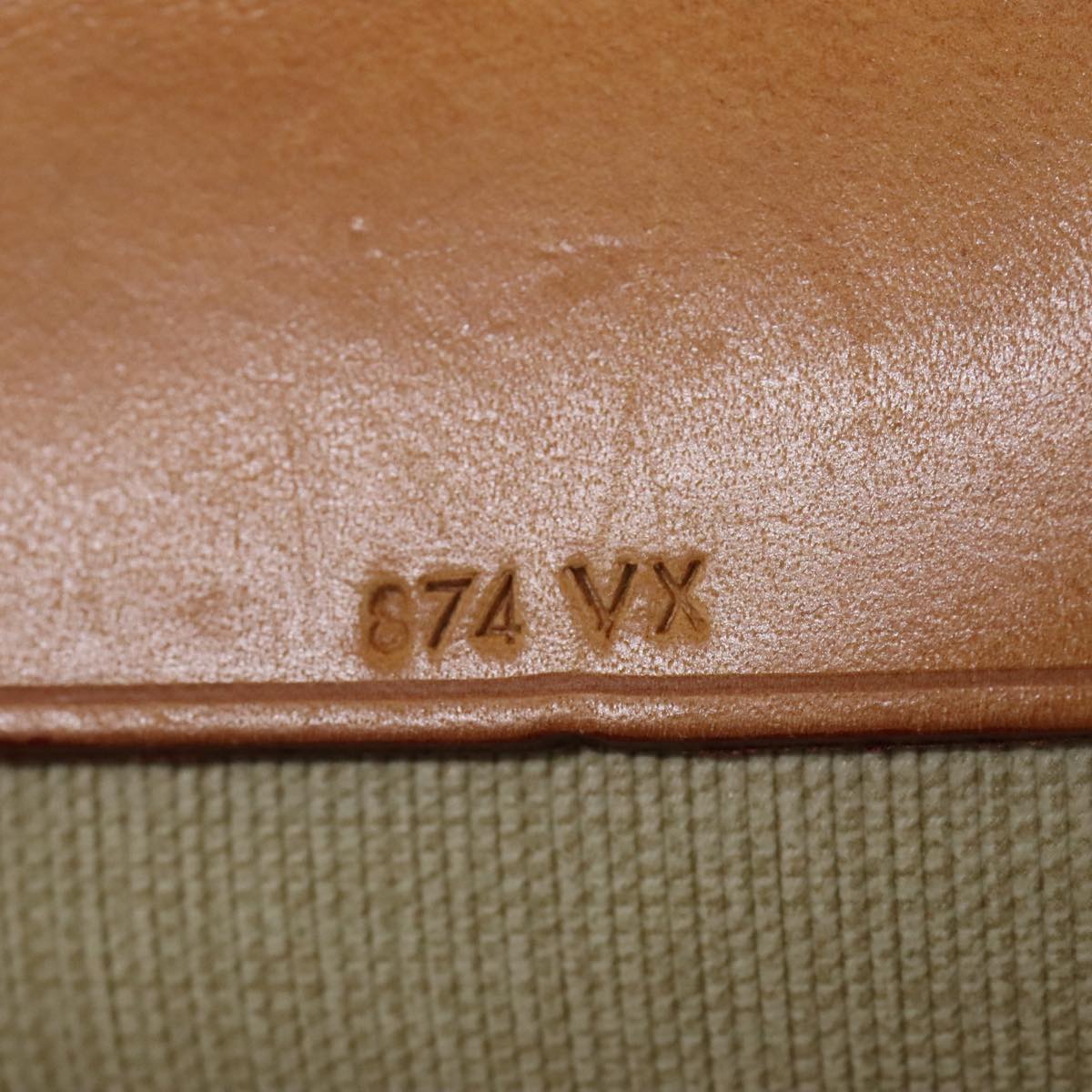 Louis Vuitton Sirius Brown Canvas Travel Bag (Pre-Owned)