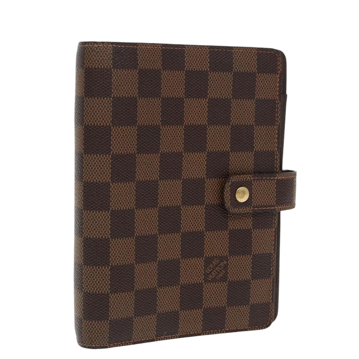 Louis Vuitton Agenda Cover Brown Canvas Wallet  (Pre-Owned)