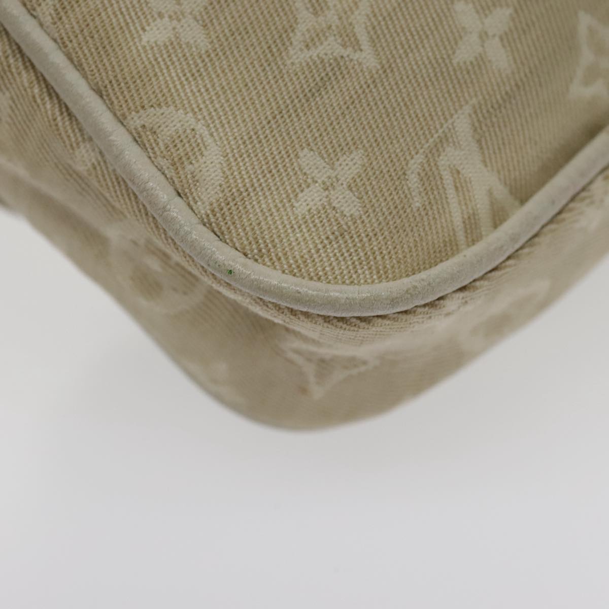 Louis Vuitton Mini Lin Beige Canvas Shoulder Bag (Pre-Owned)