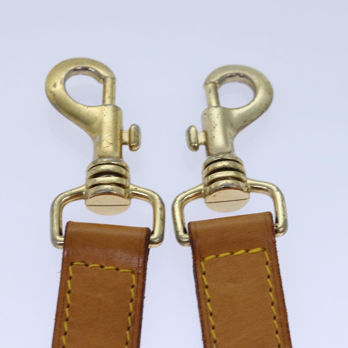 Louis Vuitton Bandoulière De Sac Beige Leather Bag Jewelry (Pre-Owned)