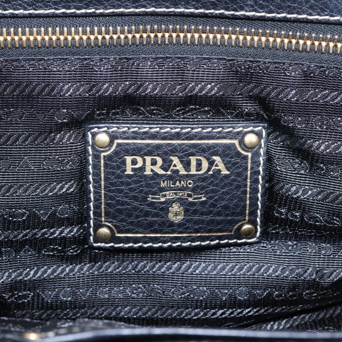 Prada Black Synthetic Handbag (Pre-Owned)