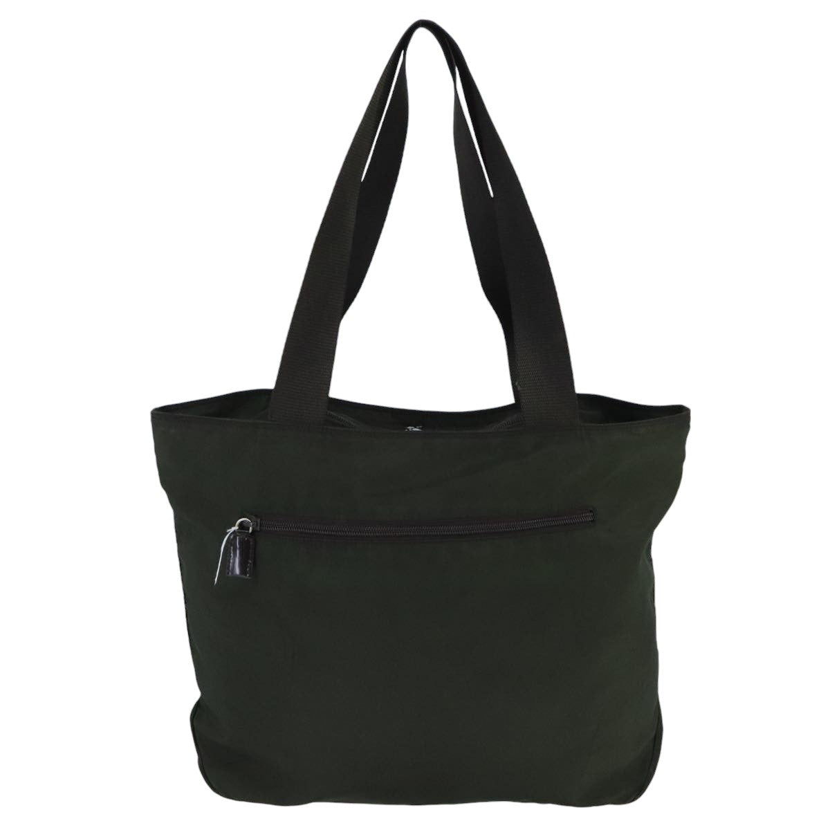 Prada Re-Nylon Khaki Synthetic Tote Bag (Pre-Owned)