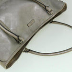 Gucci Imprime Silver Canvas Tote Bag (Pre-Owned)